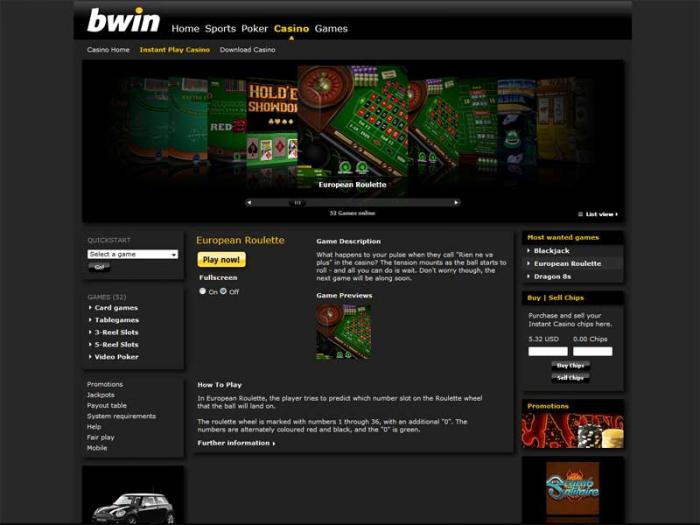 Bwin casino