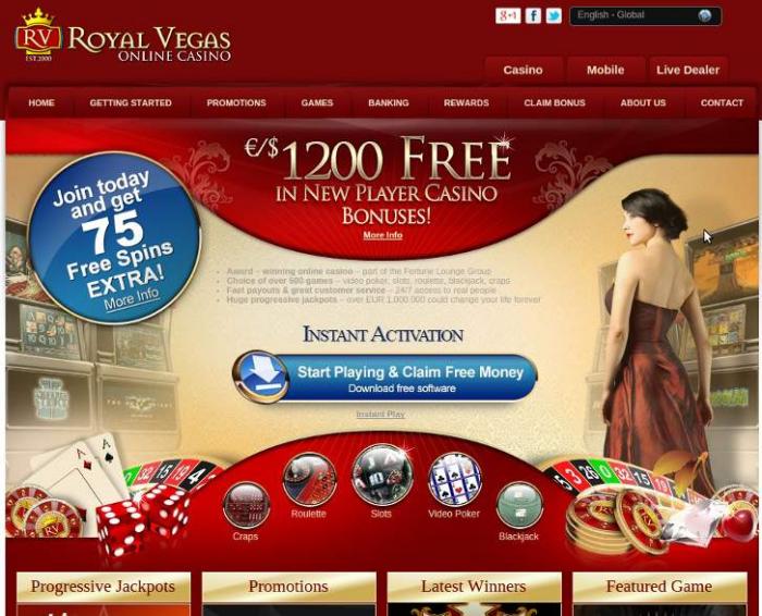 Royal vegas casino
